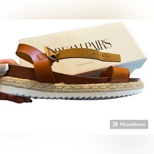 Women’s Open Toe Ankle Strap Espadrille Casual Flatform Platform Wedge Sandals